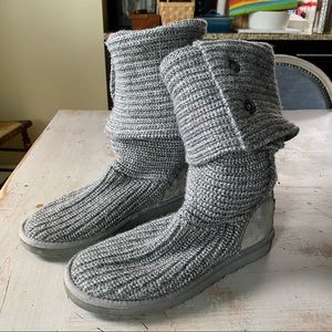 UGG Classic Cardy Knit Boot US9